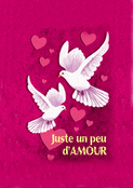 Colombes blanches pour un amour sinc&egrave;re